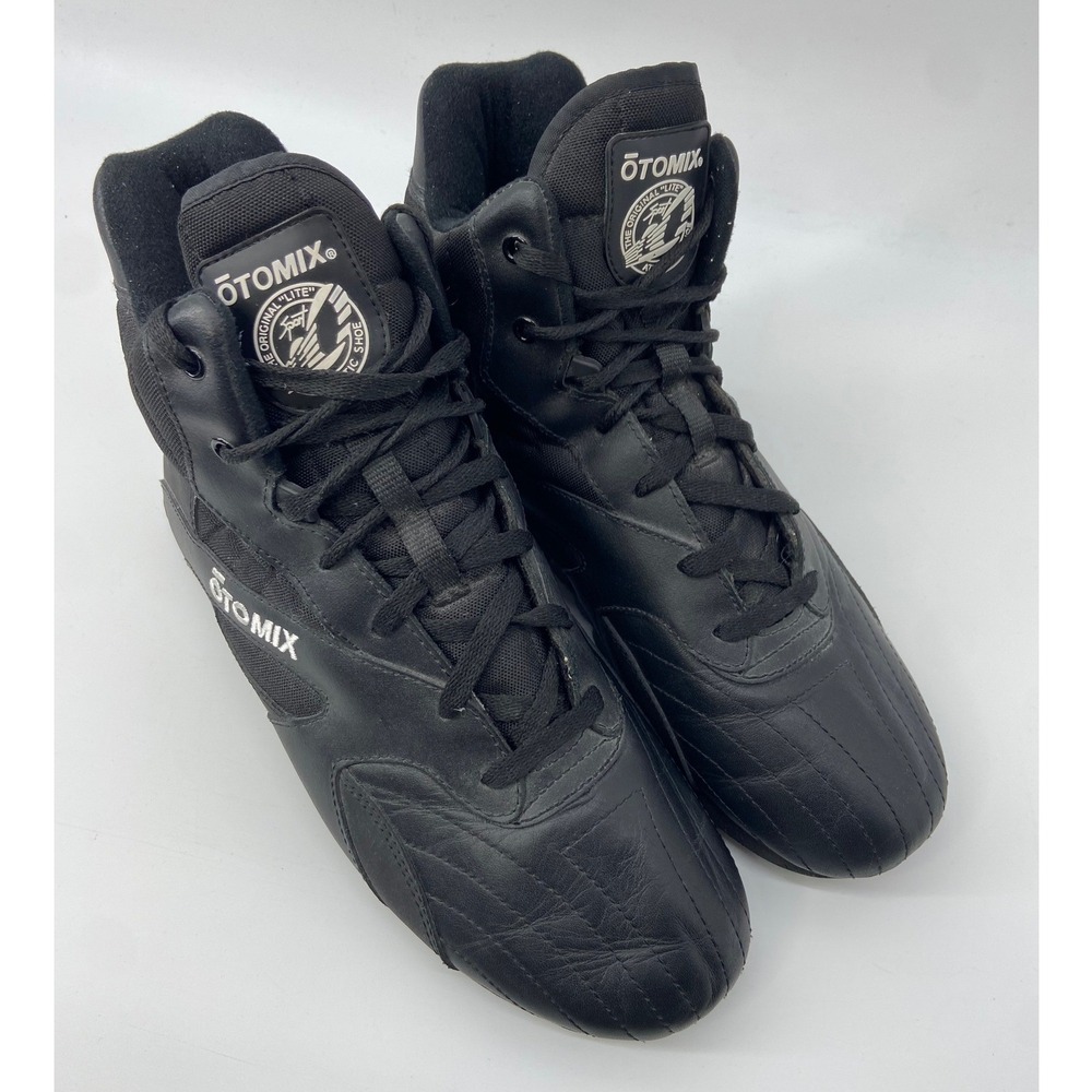 Otomix Shoes Men 9.5 Black Ultimate Trainer MX4000 Bodybuilding Gym Lifting